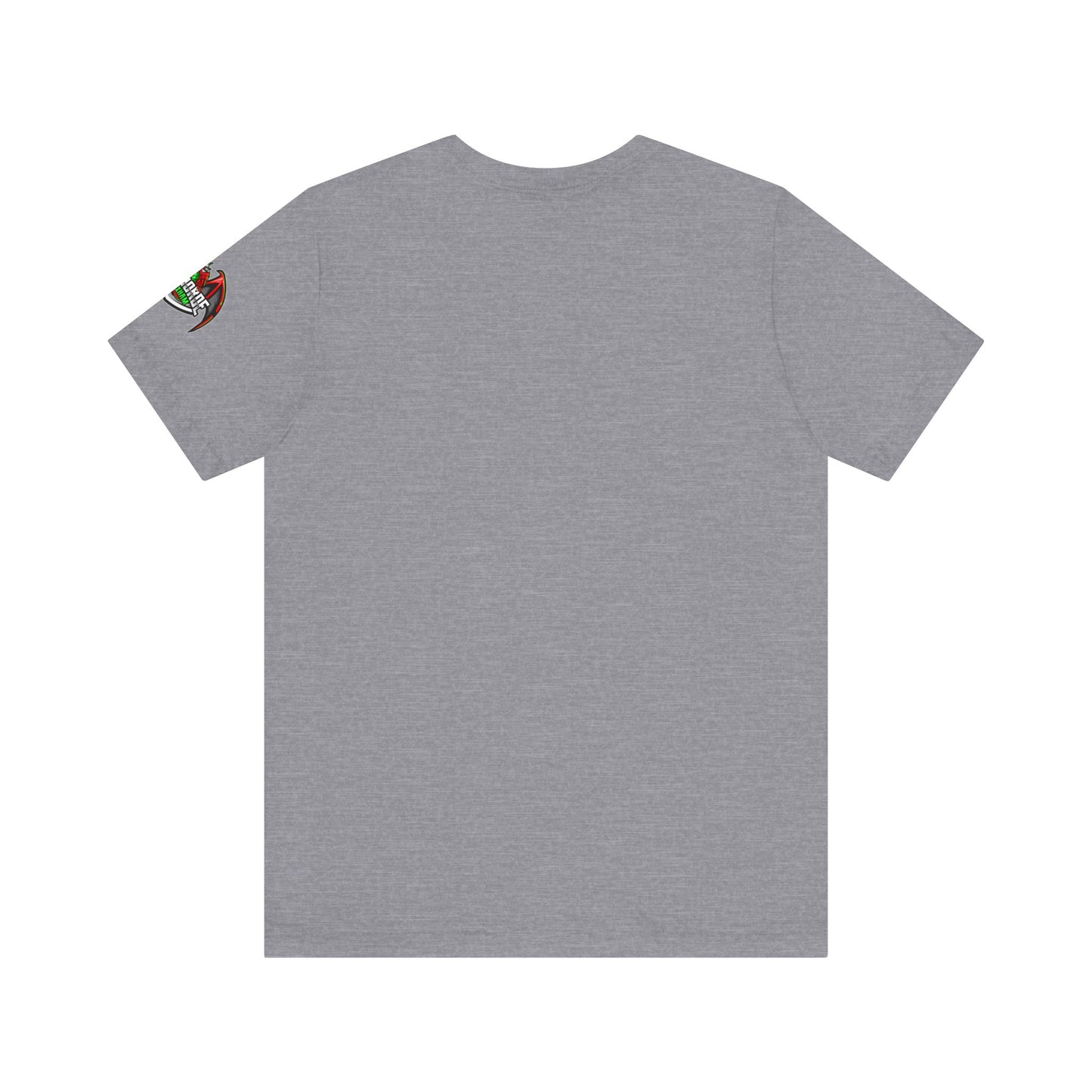 Elliot Lee - Red Horde Logo on Left Sleeve - Unisex Jersey Short Sleeve Tee