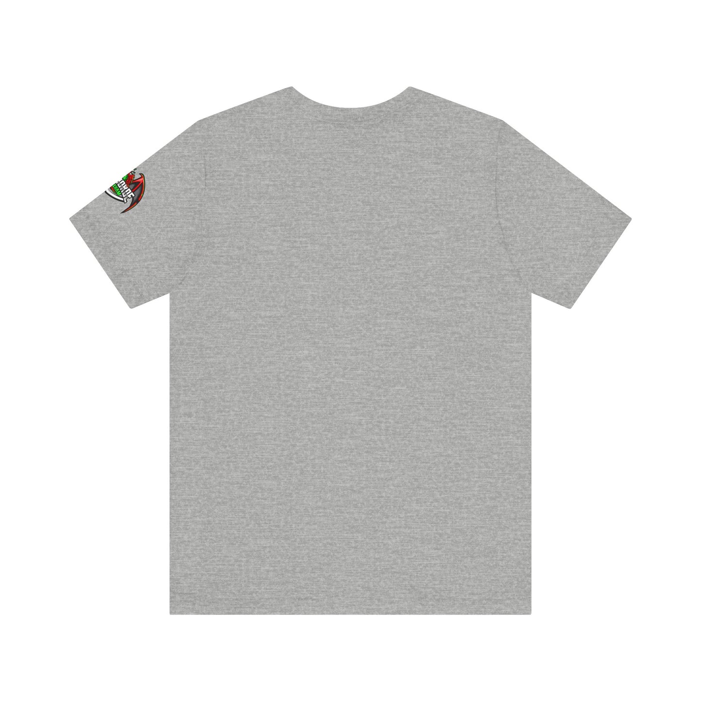 Elliot Lee - Red Horde Logo on Left Sleeve - Unisex Jersey Short Sleeve Tee