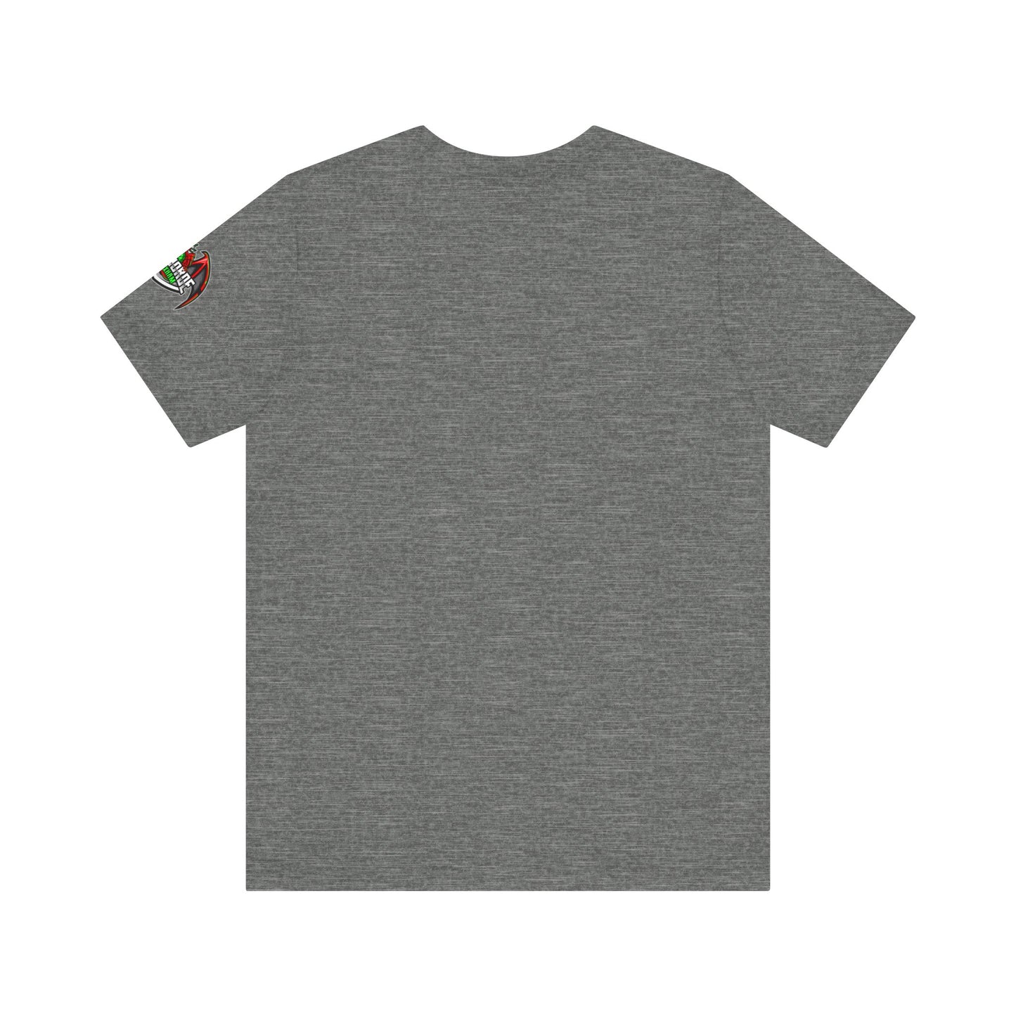 Elliot Lee - Red Horde Logo on Left Sleeve - Unisex Jersey Short Sleeve Tee