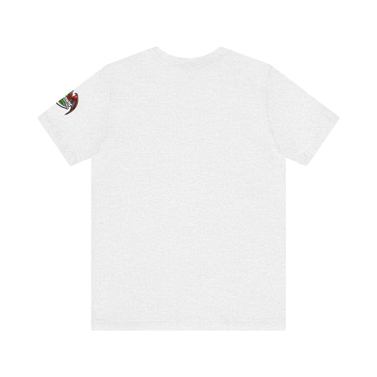 Elliot Lee - Red Horde Logo on Left Sleeve - Unisex Jersey Short Sleeve Tee
